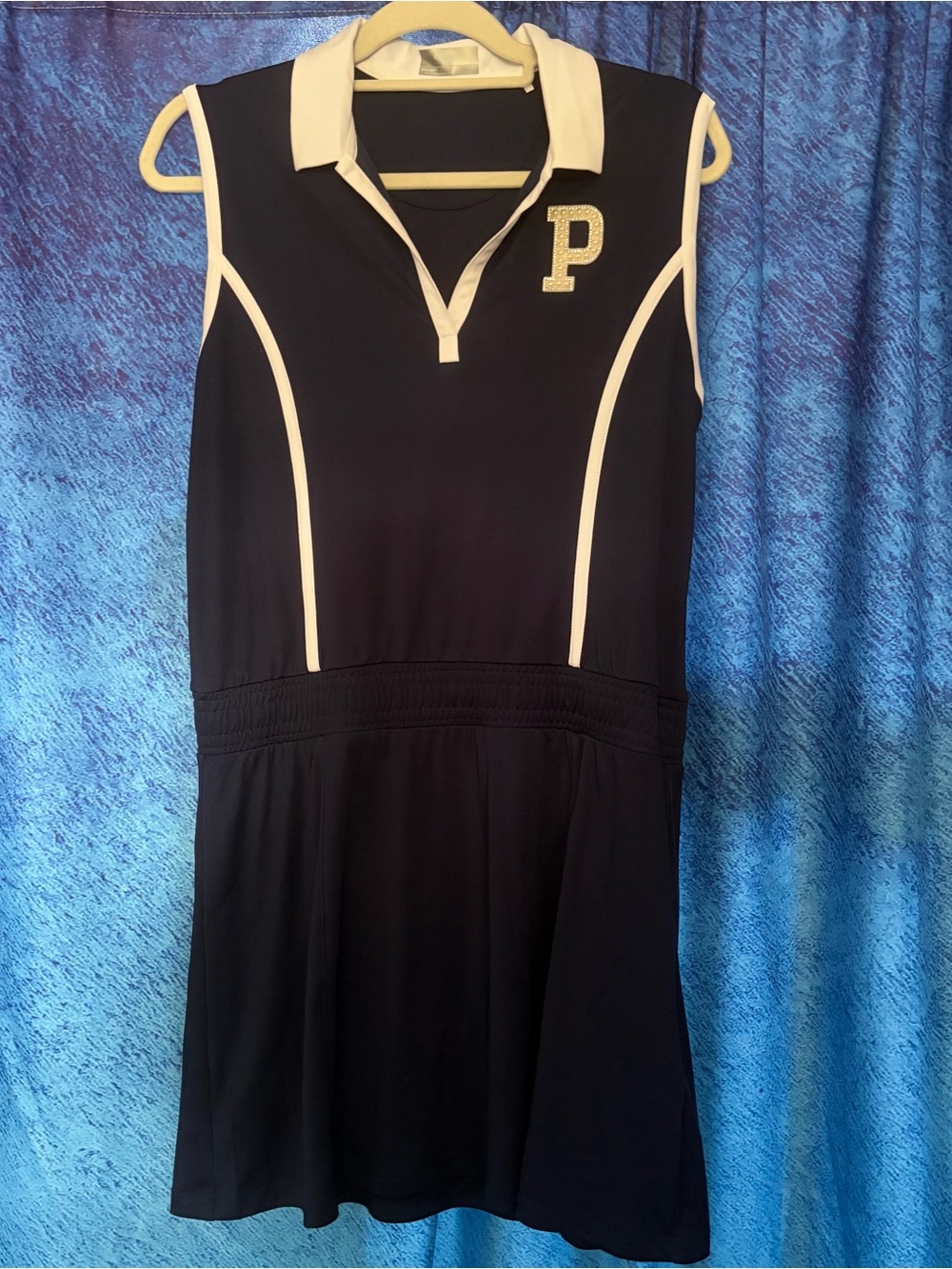 Callaway Navy and White Golf Polo Top